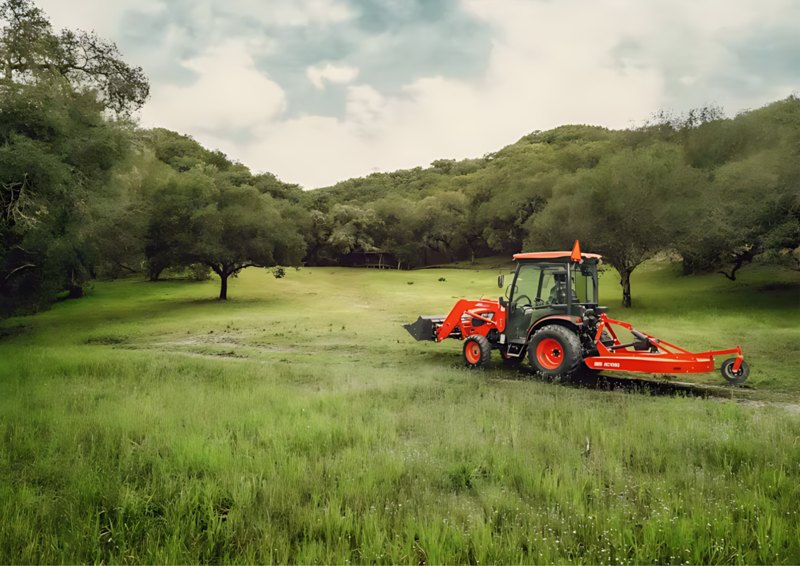 Equipment  2024 KIOTI CK2620SEH Cab Compact Tractor Photo